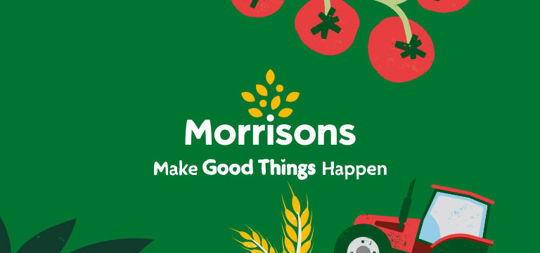 Morrisons slogan banner