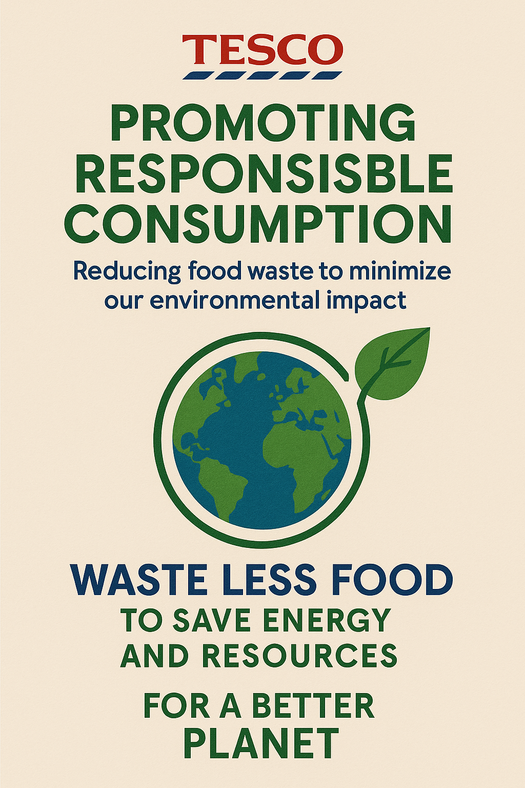 How Tesco promotes responsible consumption